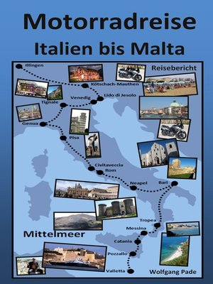 cover image of Motorradreise Italien bis Malta
